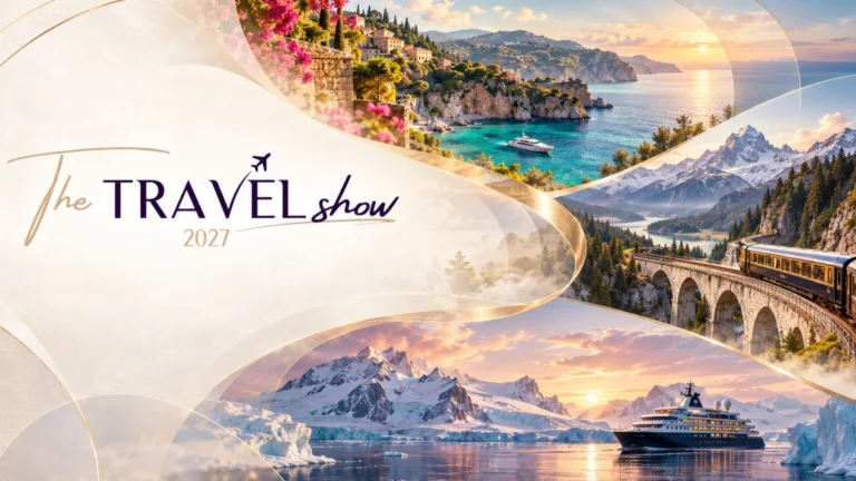 The Travel Show 2027, featuring coastal, rail and expedition travel.
